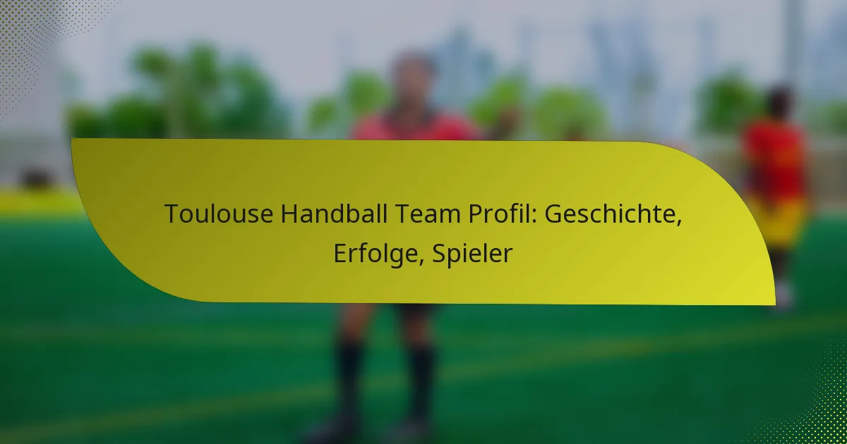 Toulouse Handball Team Profil: Geschichte, Erfolge, Spieler